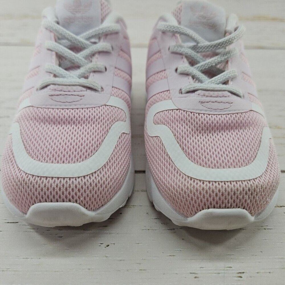 Adidas Multix Girls Shoes Size 6K Toddler Athletic Sneakers Pink Low Top GX4812 - Picture 4 of 10